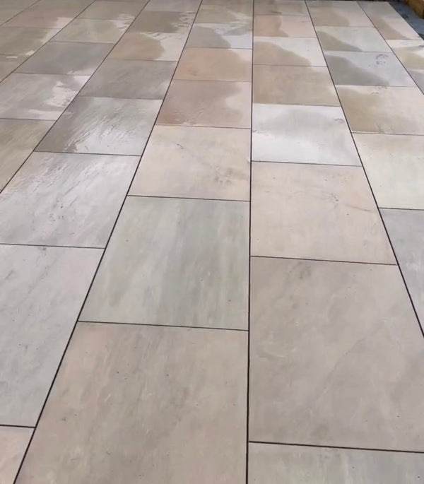 Natural Green Paver Slabs – Outdoor Garden and Porcelain Patio Stone