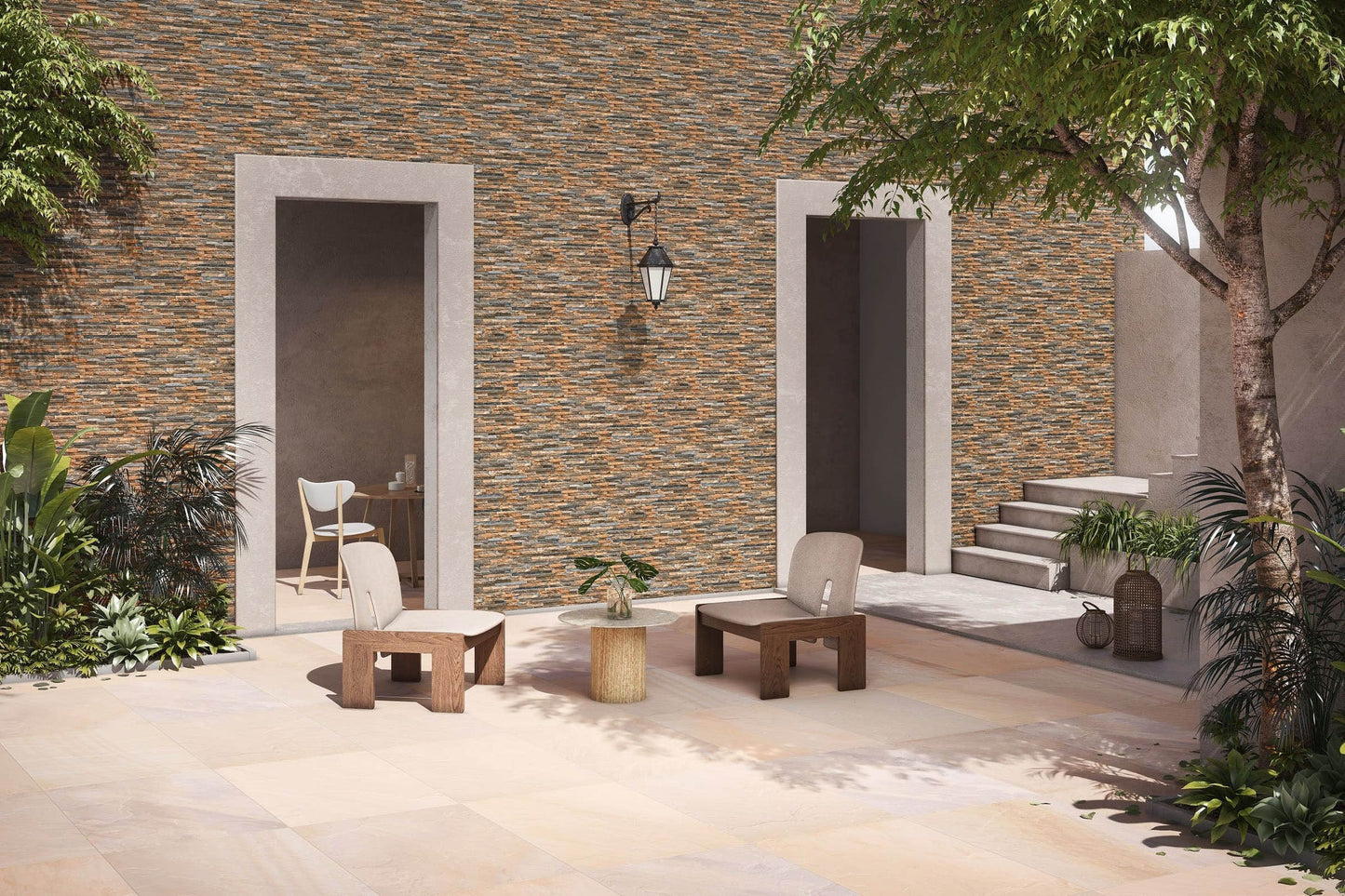 London Rustic 600 X 150 Porcelain Wall Cladding