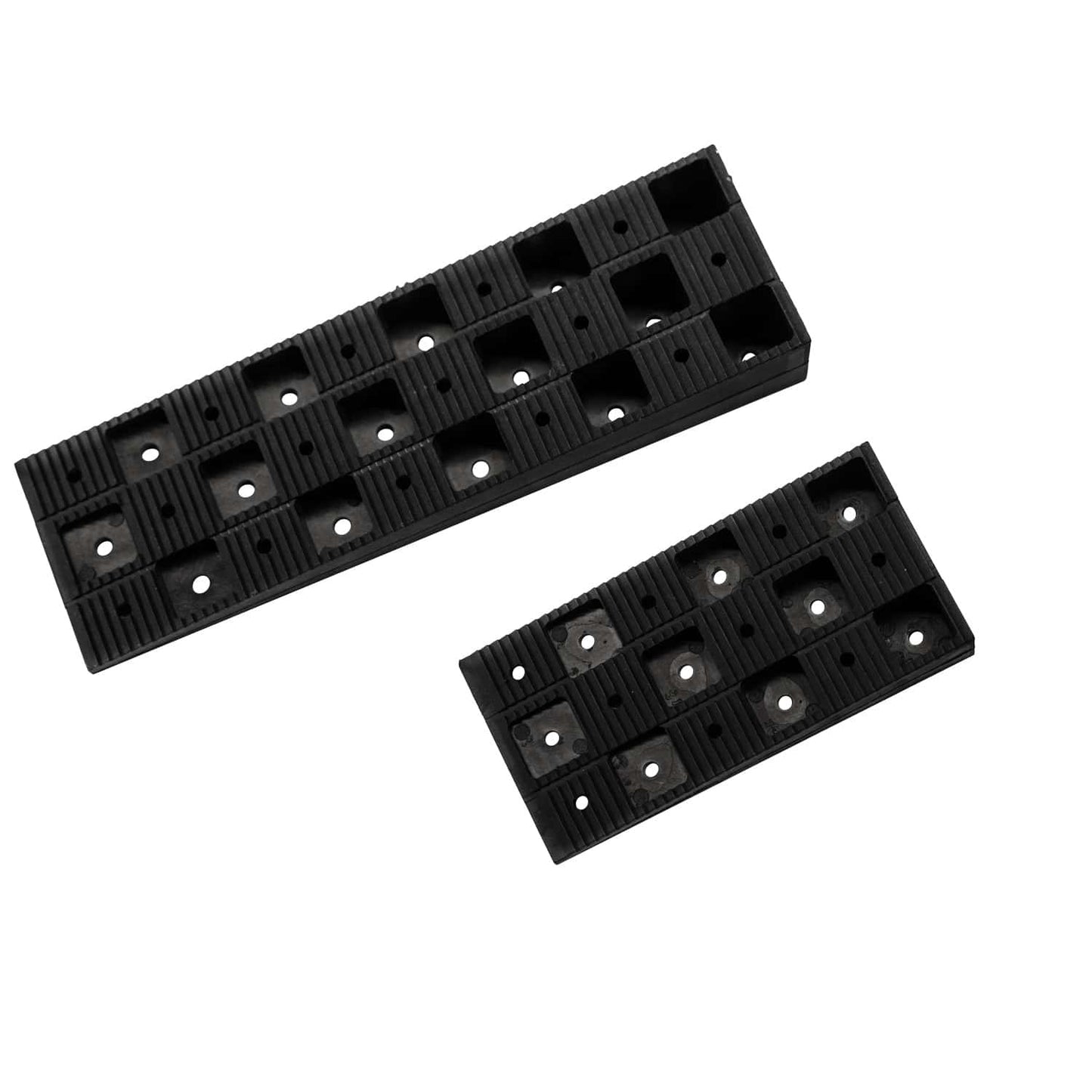 Pack of 50 plastic decking wedges for leveling and spacing composite or timber decking boards