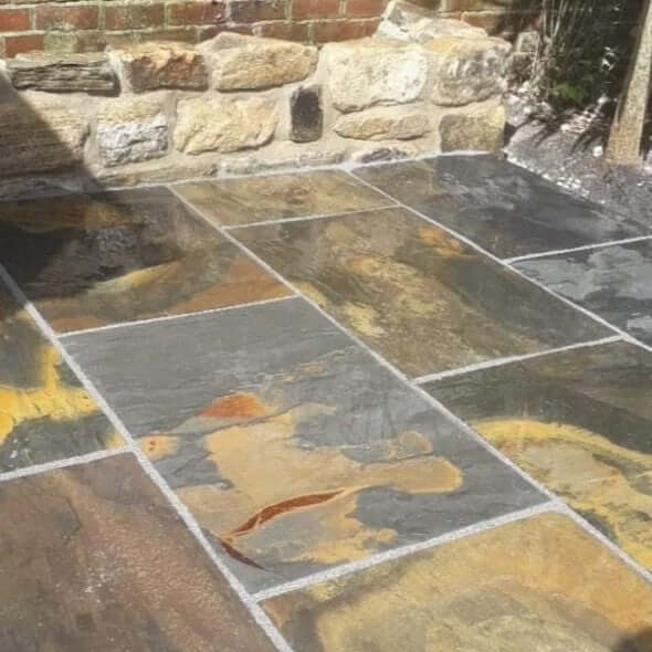 rustic slate paving 900x600 in the leeds, United Kingdom