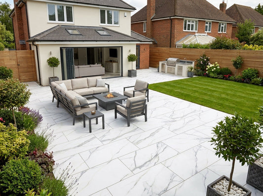 Choosing pet-friendly paving for a UK patio