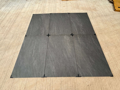 Anthracite Dark non-slip porcelain slabs surface UK