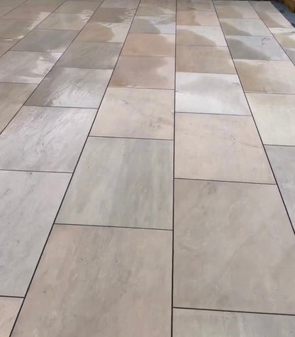 Natural Green Paver Slabs – Outdoor Garden and Porcelain Patio Stone