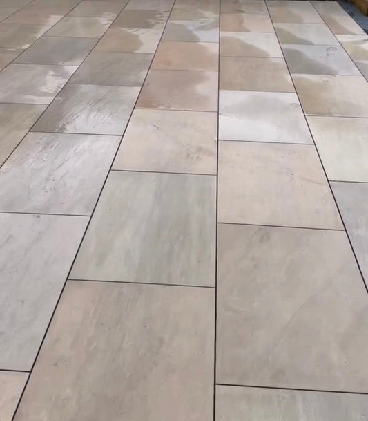 Natural Green Paver Slabs – Outdoor Garden and Porcelain Patio Stone