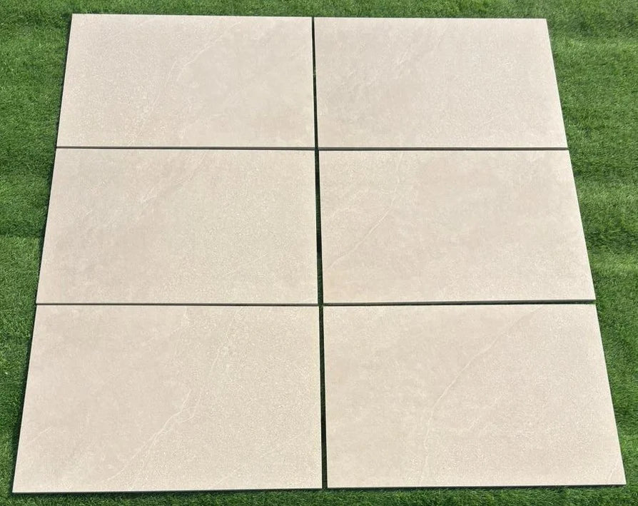 Getafe Beige porcelain paving UK slabs for modern garden patio slabs near me