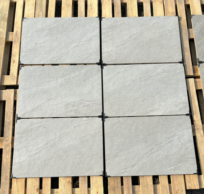 Shadow Grey Porcelain Paving Slabs 900x600x20 MM (21.6 SQM, 40 Slabs Per Pack)