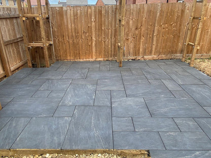 Contemporary Manchester Midnight Porcelain Slabs for Landscaping