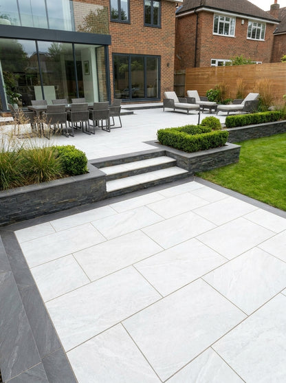 Manchester Midnight Porcelain Edging Planks 900x200x20 mm