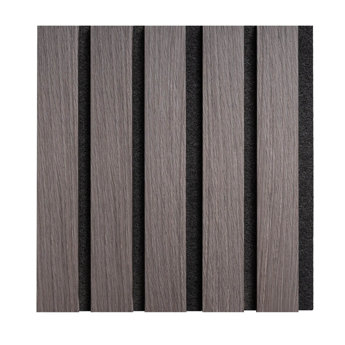 Dark acoustic wall panel for contemporary room interiors