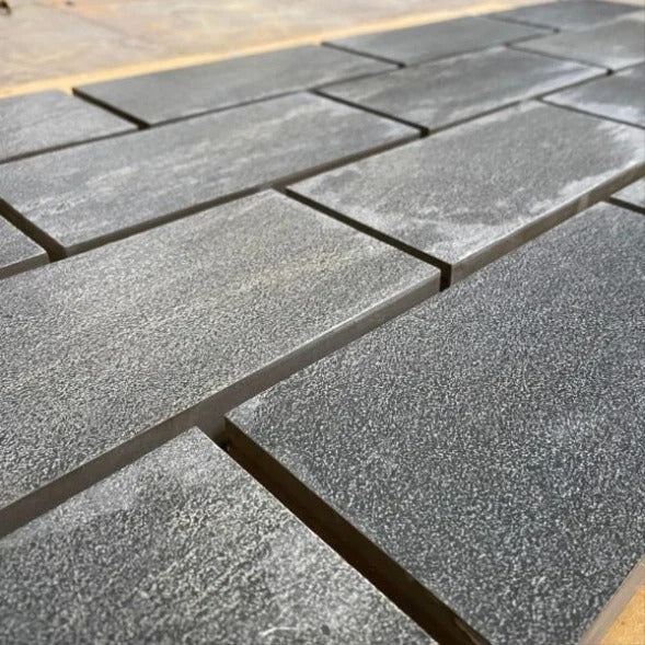 Anthracite Dark Porcelain Edging Setts 20 mm