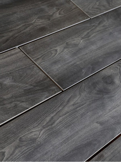 Anthracite Wood Porcelain Paving Planks 300x1200x20 mm (23.04 SQM, 64 Slabs Per Pack)
