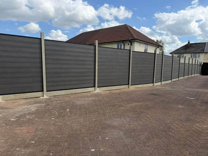 Premium Composite Fencing Panel Kit Black