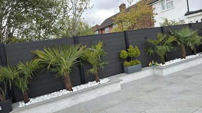 Premium Composite Fencing Panel Kit Black