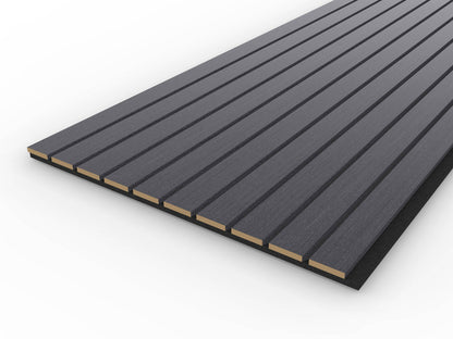 Black wall panels 240cm x 60cm for luxury interior wall design