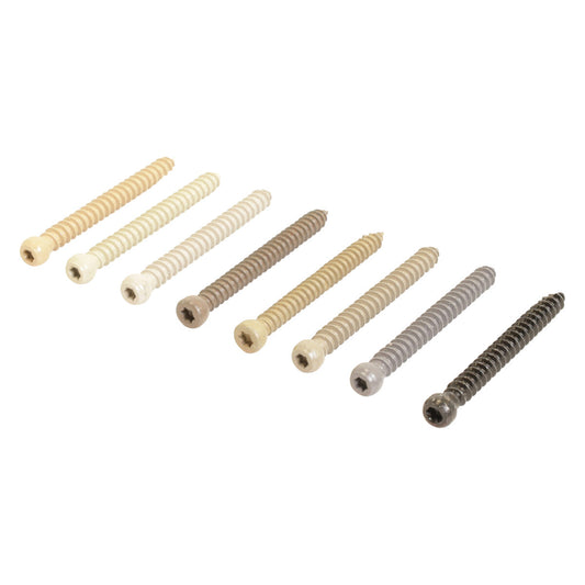 Durable coated trim screws designed for composite decking installations and neat finishes