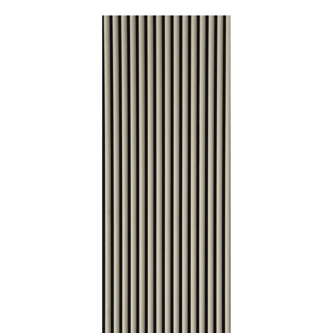 Cream curved wall panel 240cm x 60cm for elegant interior spaces