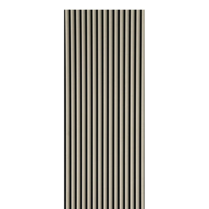 Cream curved wall panel 240cm x 60cm for elegant interior spaces