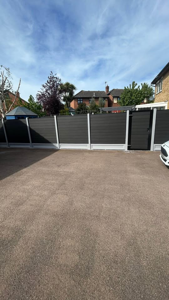 Premium Composite Fencing Panel Kit Black