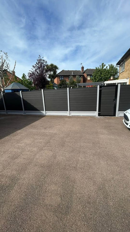 Premium Composite Fencing Panel Kit Black