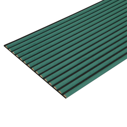 Green curved wall panel 240cm x 60cm for stylish indoor walls