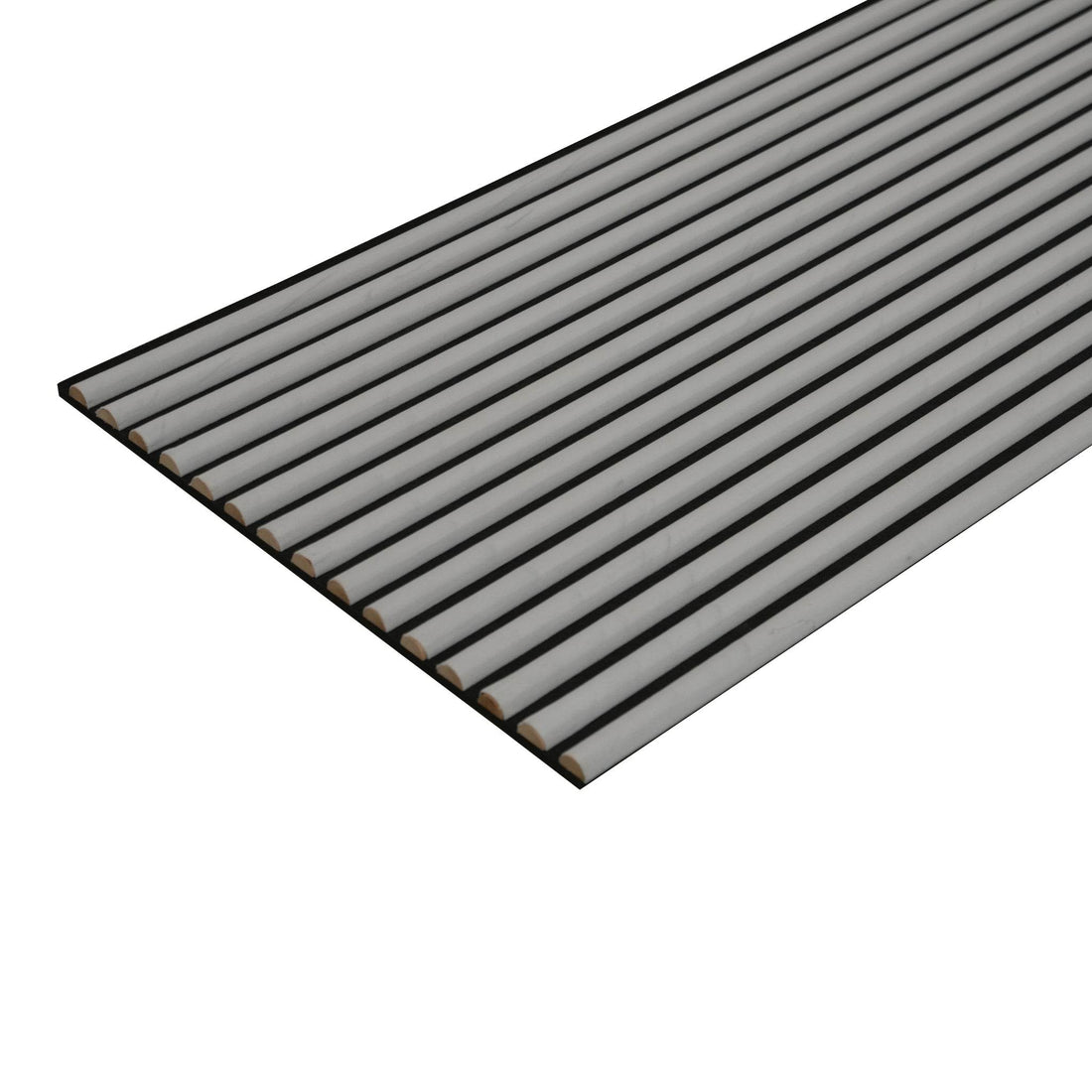Grey curved walling panel 240cm x 60cm for modern room interiors