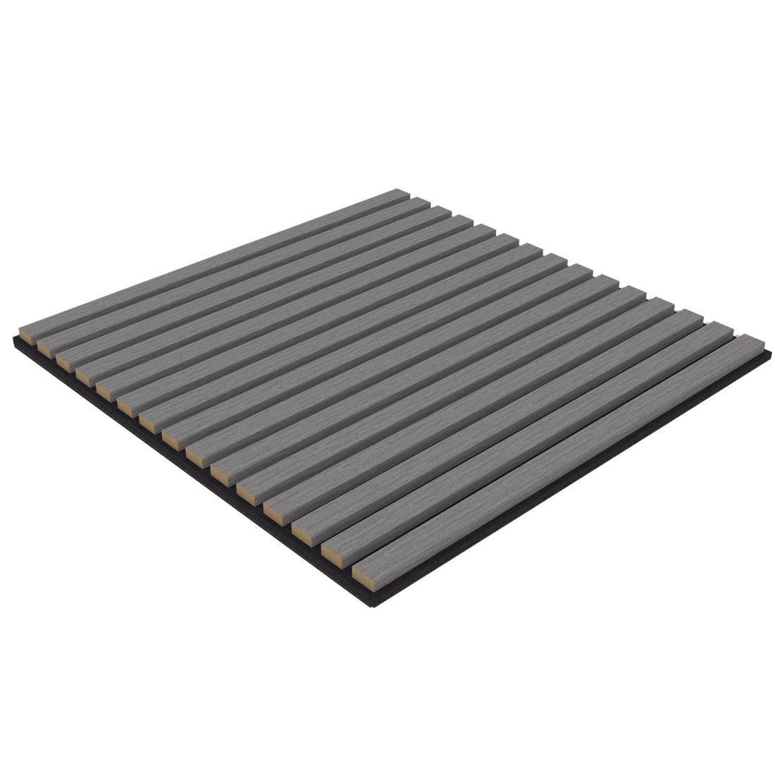 Grey decorative wall panel 60cm x 60cm for modern interiors