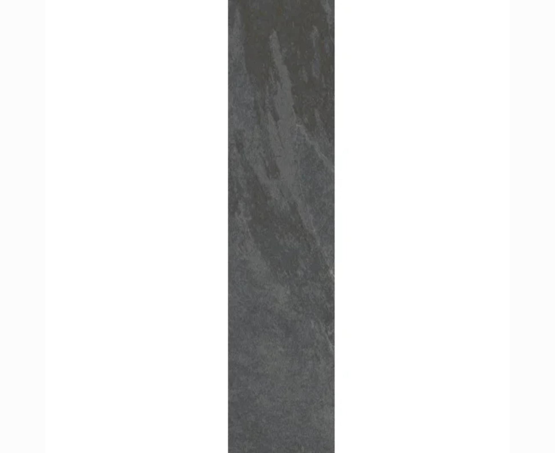 Linear paving in Manchester Midnight, slim plank style tiles for modern landscaping