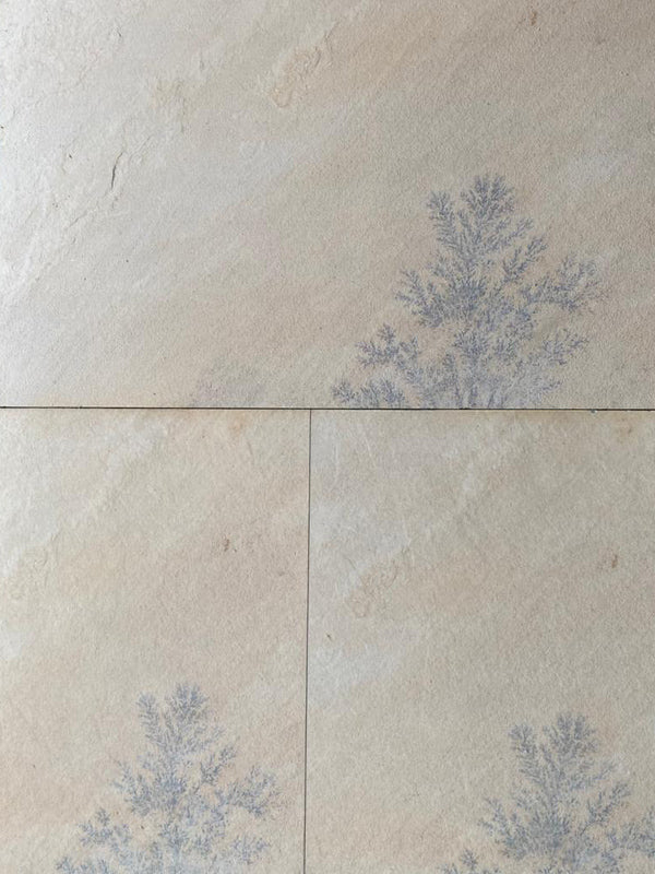 Mint Fossil Porcelain Paving Slabs 900x600x20 mm (21.6 SQM, 40 Slabs Per Pack)