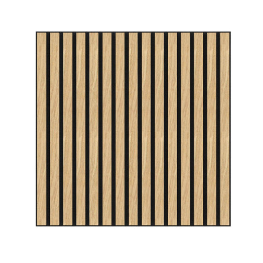 Oak wall panel 60cm x 60cm for decorative interior walls