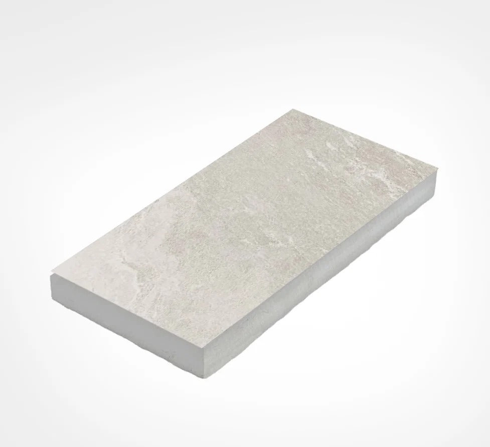 Quartz White Porcelain Edging Setts 20 mm