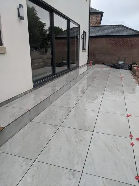 Cheap paving slabs in Shadow Grey for garden patio paving UK