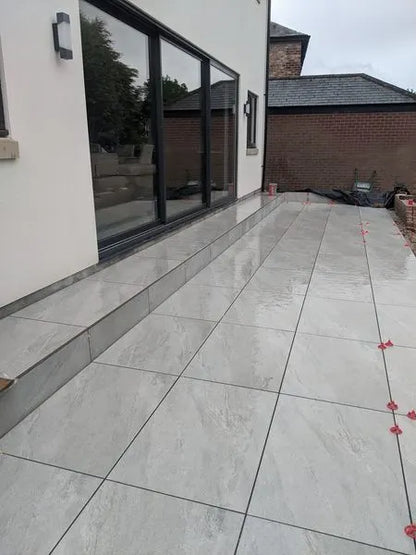Cheap paving slabs in Shadow Grey for garden patio paving UK