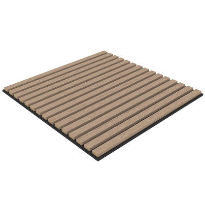 Teak decorative wall panel 60cm x 60cm for indoor wall styling