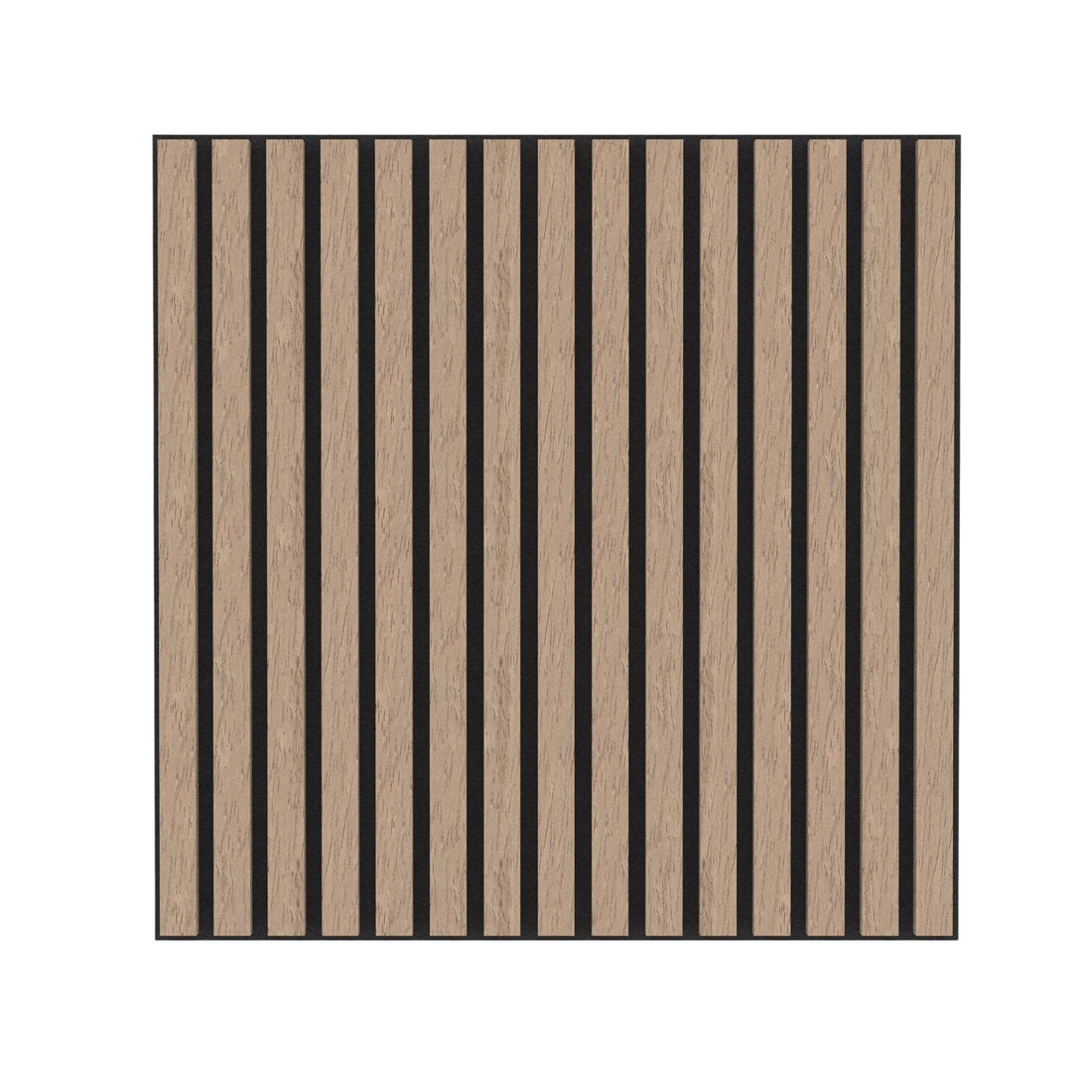 Teak wall panel 60cm x 60cm for modern indoor wall cladding